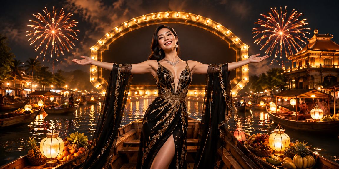 Người dùng cài ứng dụng dt88 trên điện thoại tại lễ hội Huế