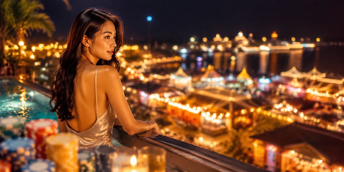 Không khí giải trí casino và chợ đêm Phú Quốc về ban đêm – trải nghiệm ứng dụng dt88